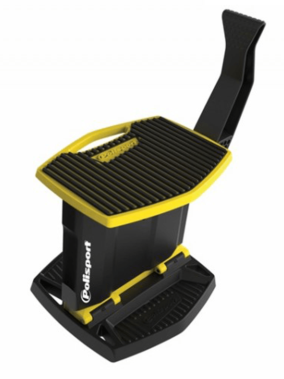 Piso Con Elevador Polisport Amarillo - Rideshop