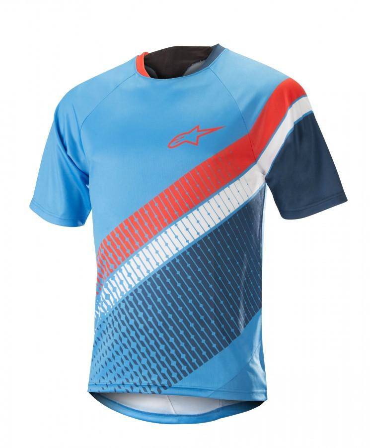 Polera Alpinestars Predator S/S Celeste - Rideshop