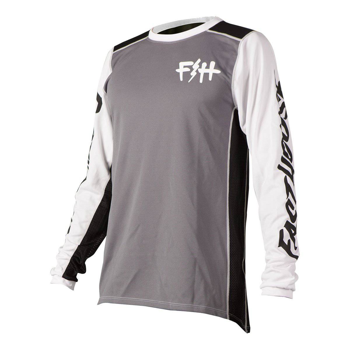 Polera Bicicleta Bolt Charcoal FastHouse - Rideshop