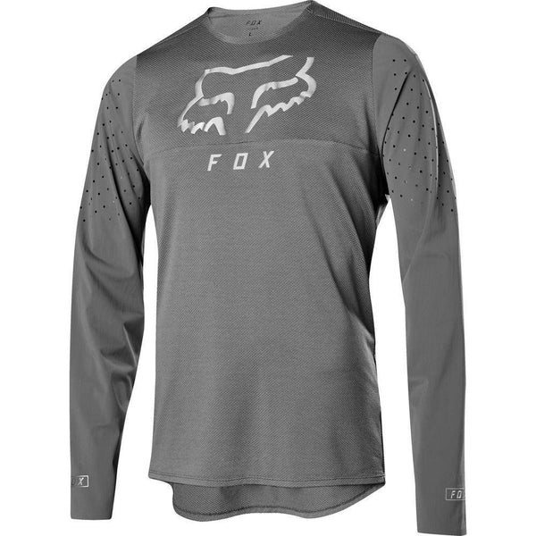 Polera Bicicleta Flexair Delta Gris Fox Racing. - Rideshop