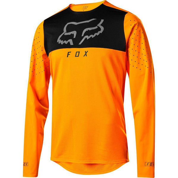 Polera Bicicleta Flexair Delta Naranjo Fox Racing. - Rideshop