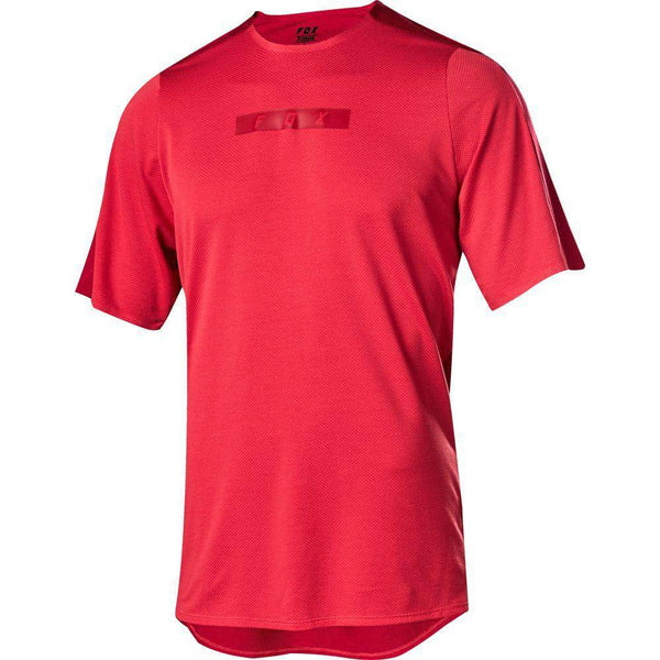 Polera Bicicleta Flexair Delta Rojo Fox Racing. - Rideshop