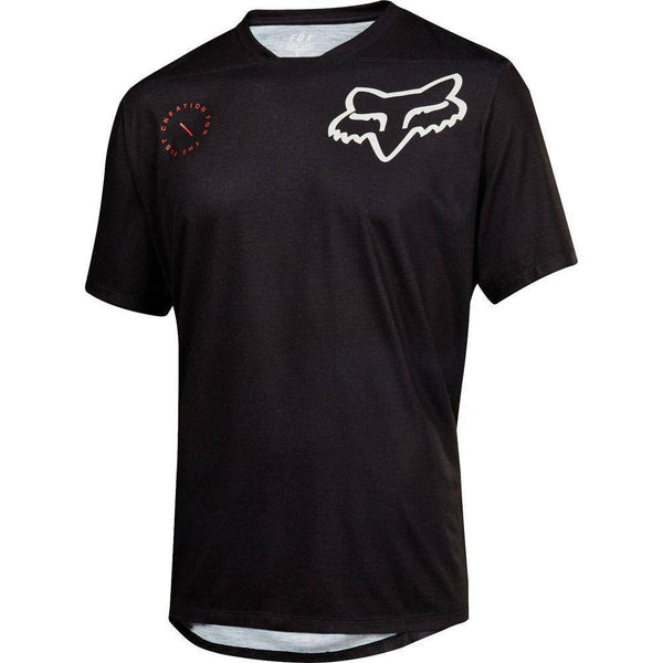 Polera Bicicleta Indicator Asym Negro Fox Racing. - Rideshop