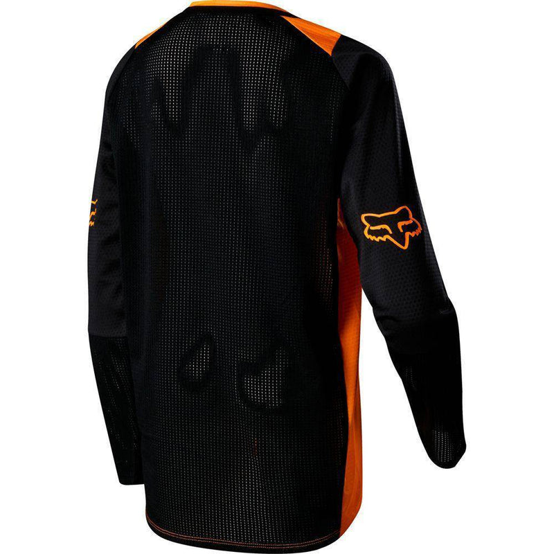 Polera Bicicleta Niño Defend Naranjo Fox Racing. - Rideshop