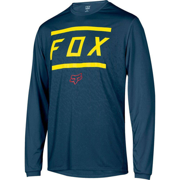 Polera Bicicleta Ranger Azul Fox Racing. - Rideshop