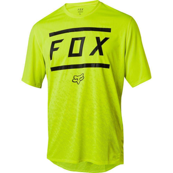 Polera Bicicleta Ranger Bars Amarillo Fox Racing. - Rideshop