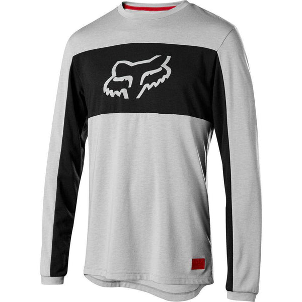 Polera Bicicleta Ranger Drirelease Gris Fox Racing. - Rideshop