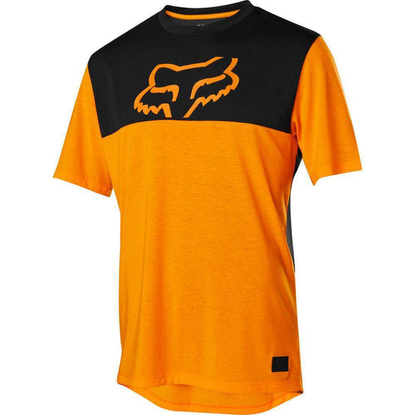 Polera Bicicleta Ranger Drirelease Naranjo Fox Racing. - Rideshop