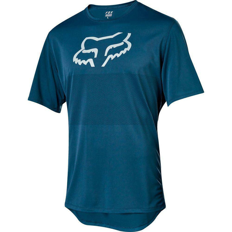 Polera Bicicleta Ranger Fox Racing.head Azul Fox Racing. - Rideshop