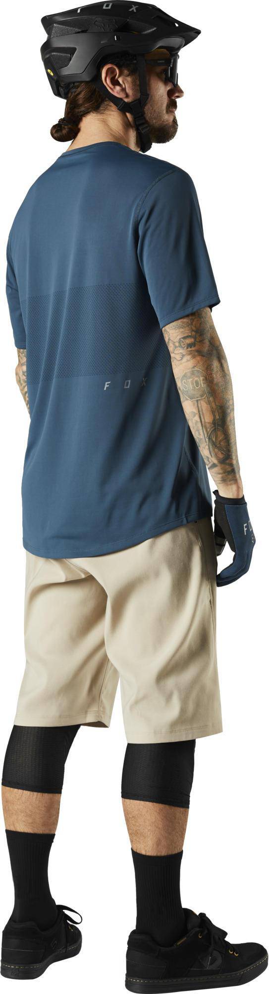 Polera Bicicleta Ranger Fox Racing.head Azul Fox Racing. - Rideshop