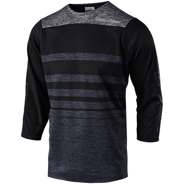 Polera Bicicleta Ruckus Streamline Heather Black Troy Lee - Rideshop