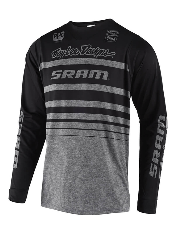 Polera Bicicleta Troylee Designs Skyline Streamline Sram Heather Gray - Rideshop