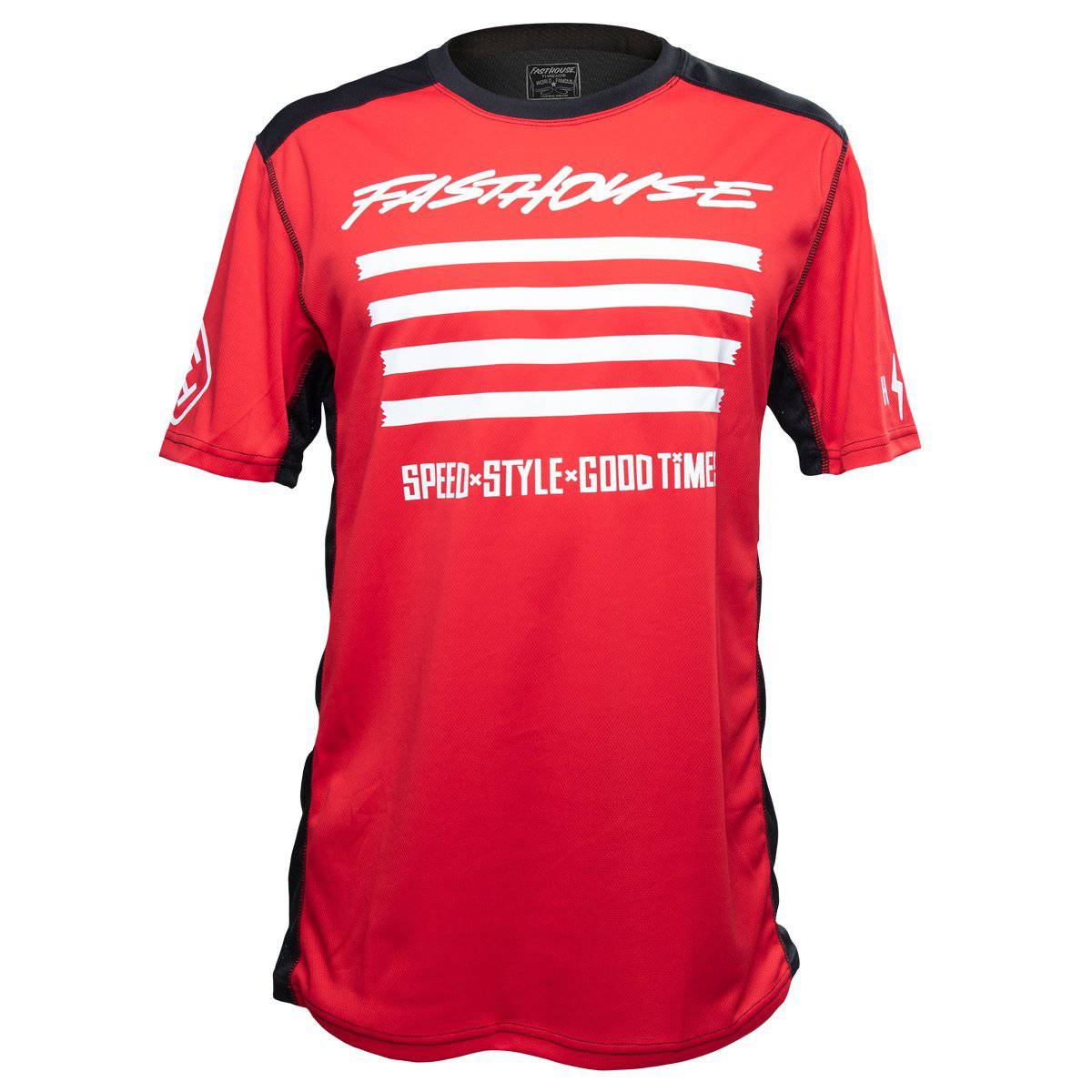 Polera De Bicicleta Fastline Slash Ss Red FastHouse - Rideshop