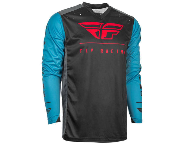 Polera de Bicicleta Radium Azul/Negro/Rojo Fly Racing-Rideshop