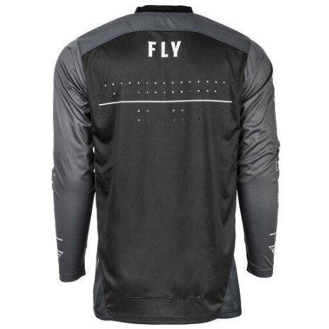 Polera de Bicicleta Radium Negro/Gris/Blanco Fly Racing - Rideshop