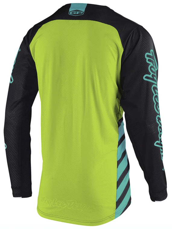 Polera Gp Air Drift Black / Turquoise Troy Lee - Rideshop