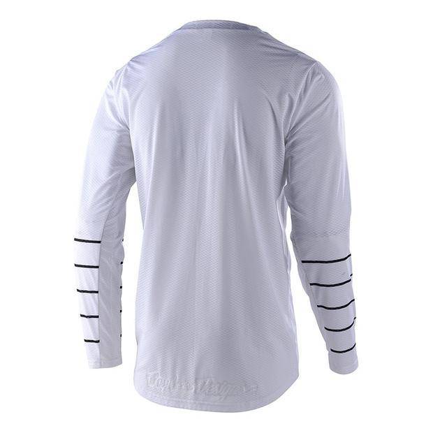 Polera Gp Air Pinstripe White / Black Troy Lee - Rideshop