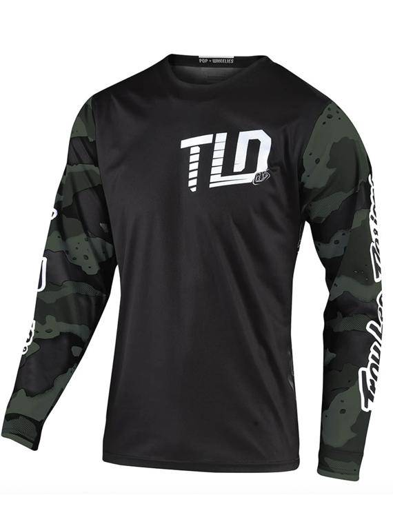 Polera Gp Camo Green / Black Troy Lee Designs - Rideshop