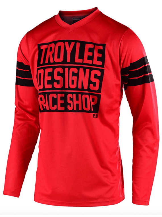 Polera Gp Carlsbad Red Troy Lee Designs - Rideshop