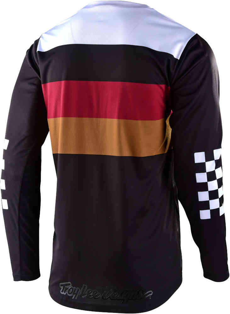 Polera Gp Continental Black Troy Lee - Rideshop