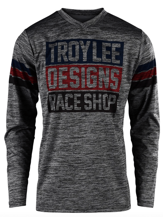 Polera Gp Elsinore Gray Heather / Navy Troy Lee Designs - Rideshop