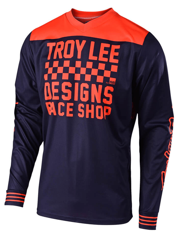 Polera Gp Raceshop Navy Troy Lee - Rideshop