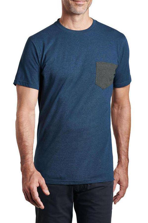 Polera Hombre Stir T-Shirt PIRATE BLUE/SMOKE Kuhl-Rideshop