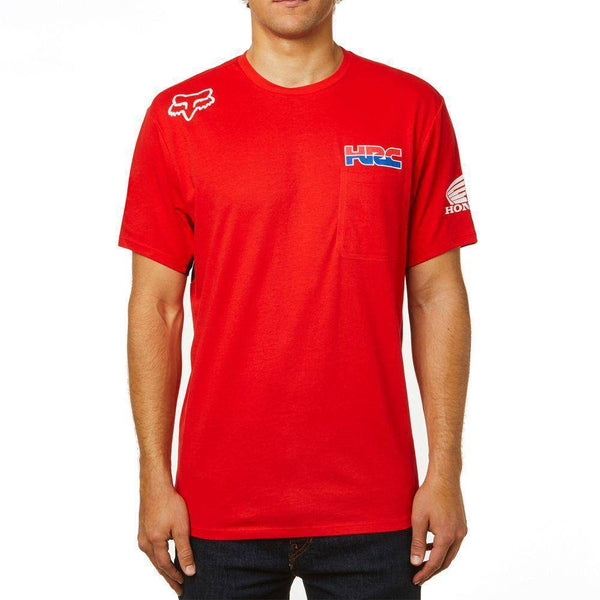 Polera Lifestyle Hrc Airline Rojo Fox Racing - Rideshop