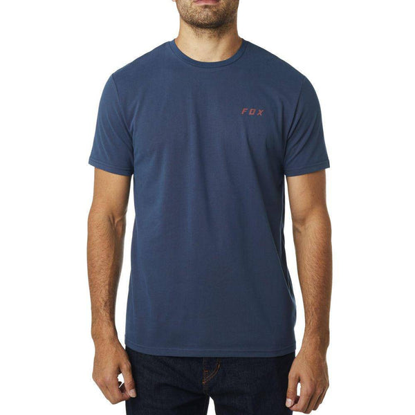 Polera Lifestyle Leeward Airline Azul Rojo Fox Racing - Rideshop