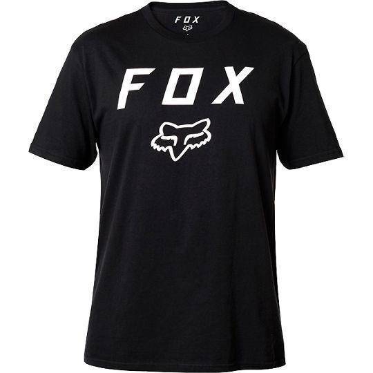 Polera Lifestyle Legacy Moth Negro Fox-Rideshop