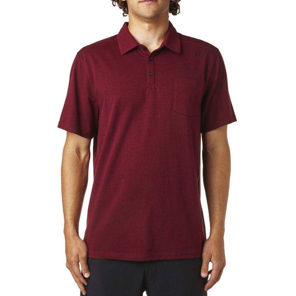 Polera Lifestyle Legacy Polo Burdeo Fox.-Rideshop