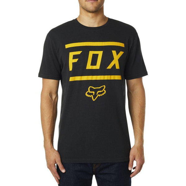 Polera Lifestyle Listless Airline Negro Gris Fox-Rideshop