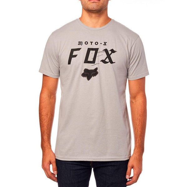 Polera Lifestyle Moto-X Premium Gris Fox.-Rideshop