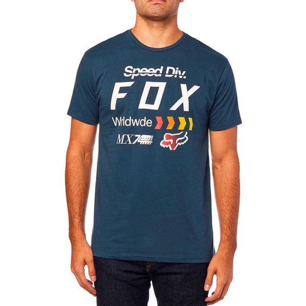 Polera Lifestyle Murc Premium Azul Fox-Rideshop