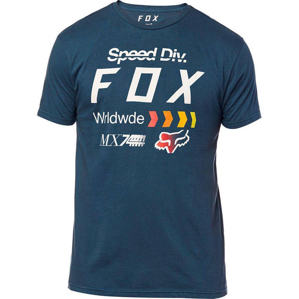 Polera Lifestyle Murc Premium Azul Fox Racing - Rideshop