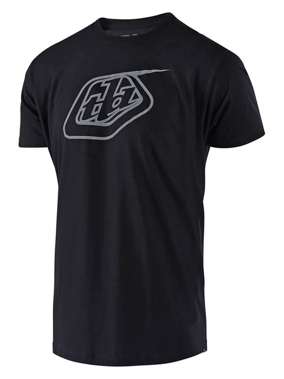 Polera Logo Black/Reflective Troy Lee - Rideshop