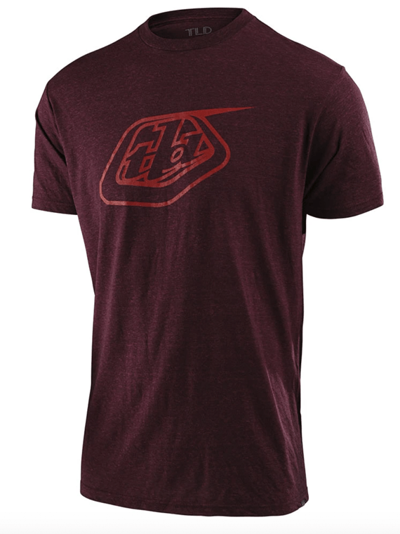 Polera Logo Sangria Troy Lee - Rideshop