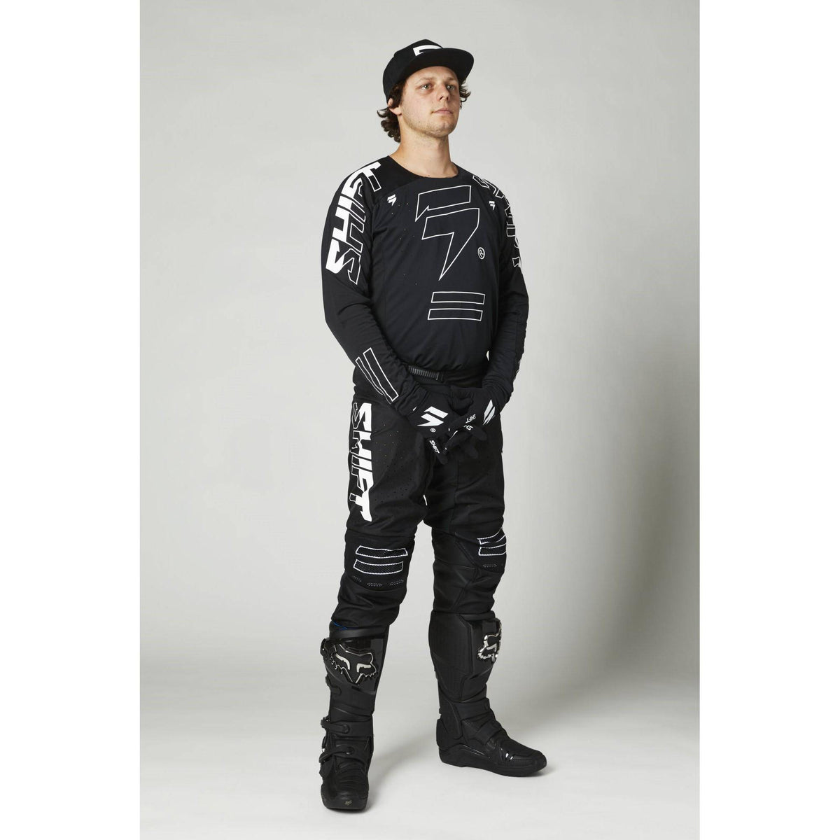 Polera Moto 3Lack Label King Negro Shift - Rideshop