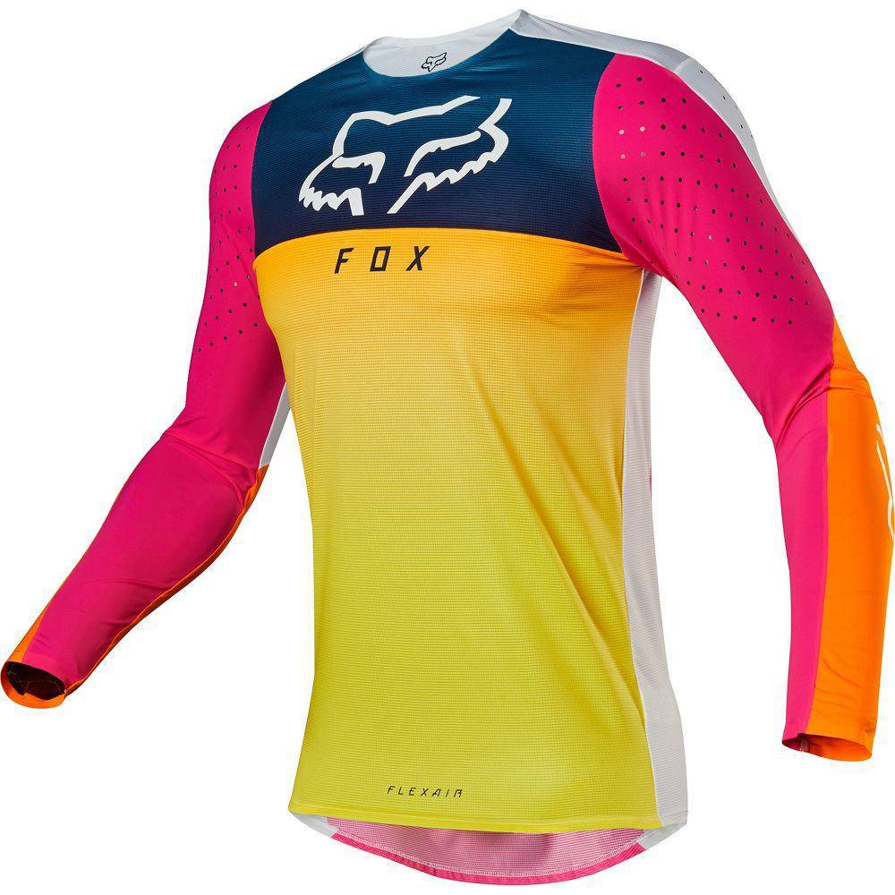 Polera Moto Flexair Idol Polera Multicolor Fox Racing. - Rideshop