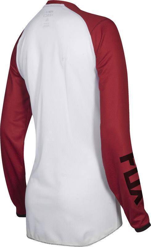 Polera Moto Mujer 180 Mata Rojo Vivo Fox.-Rideshop