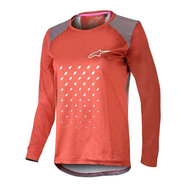 Polera Mujer Alpinestars Stella Alps 6.0 Ls Roja - Rideshop