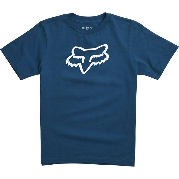 Polera Niño Lifestyle Legacy Azul Fox Racing - Rideshop