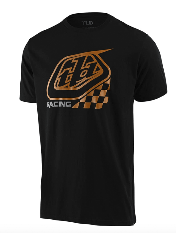 Polera Precision 2.0 Checkers Black Troy Lee - Rideshop