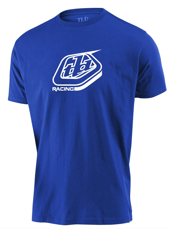 Polera Racing Shield Blue Troy Lee - Rideshop