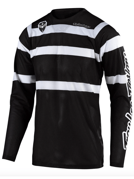 Polera Se Air Spectrum Black / White Troy Lee Designs - Rideshop