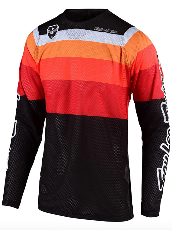 Polera Se Air Spectrum Orange / Black Troy Lee Designs - Rideshop