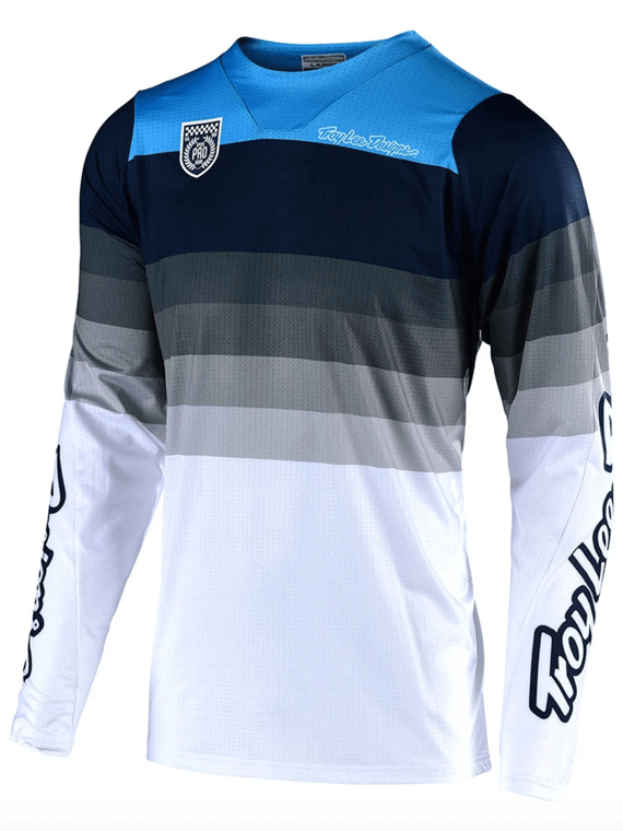 Polera Se Pro Mirage White / Gray Troy Lee Designs - Rideshop