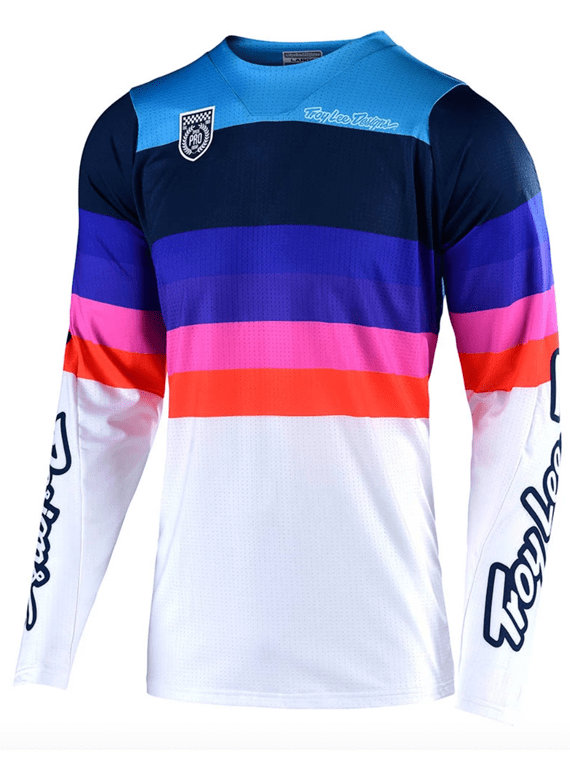 Polera Se Pro Mirage White / Navy Troy Lee Designs - Rideshop