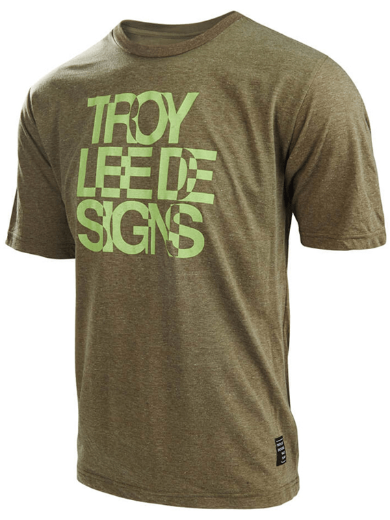 Polera Shapeshifter Army Green Troy Lee - Rideshop