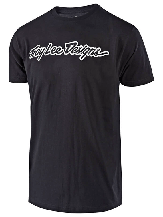 Polera Signature Black Troy Lee - Rideshop